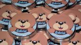 Latinha Urso Marrom e Azul